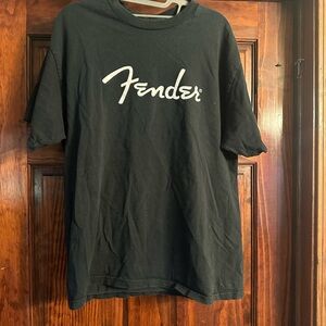 Fender Black Short Sleeve Men's Tee